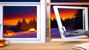 Jak ustawić tryb zimowy podczas regulacji okien?
