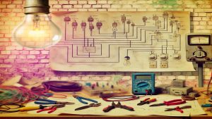 Jak wygląda najprostszy schemat domowej instalacji elektrycznej?